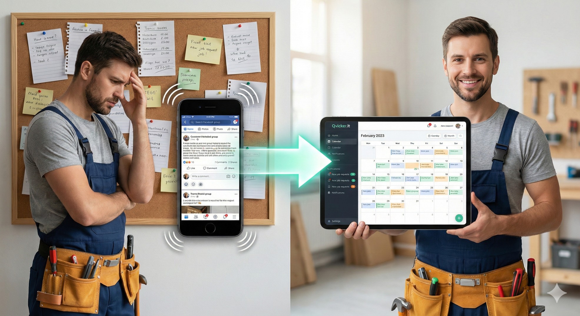 Lengva gauti klientu su Qvicker